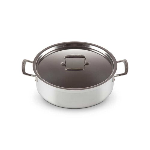 Le Creuset 3-PLY Stainless Steel Sauteuse 28cm